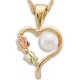 Genuine Pearl Pendant - by Landstrom's